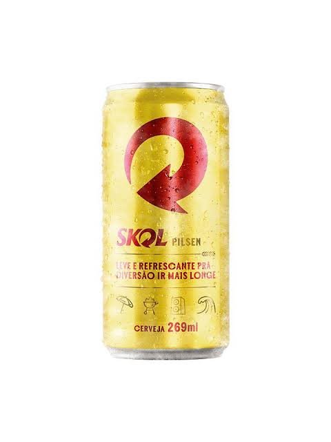 Cerveja Skol Pilsen Lata 269 ml