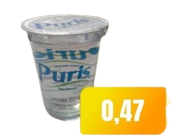 Água Copo 200ml Puris
